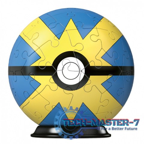 Puzzle 3D Kula Pokemon Quick Ball Puzzle 3D Kula Pokemon Quick Ball