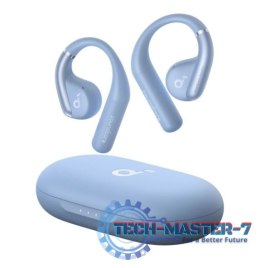 Słuchawki nauszne Soundcore AeroFit niebiesko-szare
