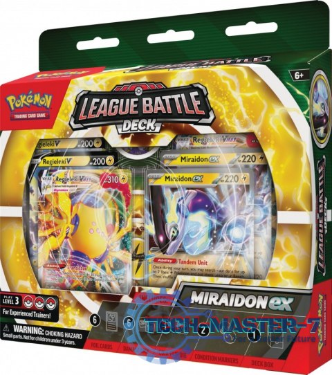 Zestaw League Battle Deck Miraidon EX & Regieleki VMAX Zestaw League Battle Deck Miraidon EX & Regieleki VMAX