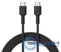 CB-CD45 nylonowy kabel USB C - USB C | 0,9m | 3A | 60W PD | 20V