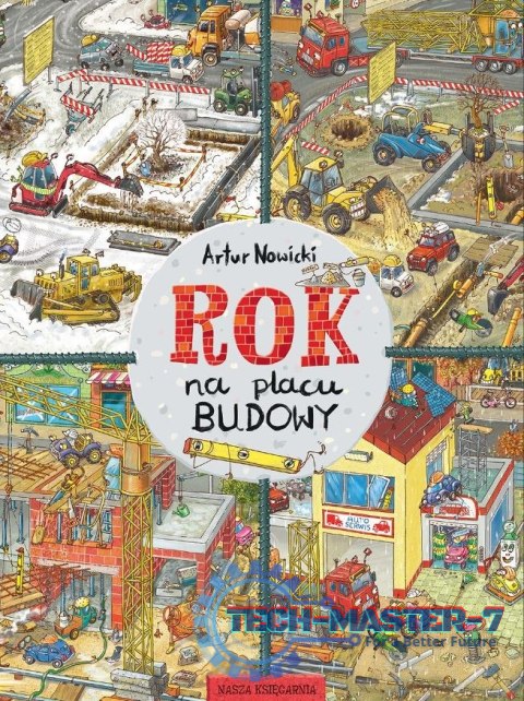 Książeczka Rok na placu budowy