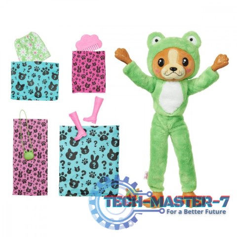Lalka Barbie Cutie Reveal Piesek - Żaba Lalka Barbie Cutie Reveal Piesek - Żaba