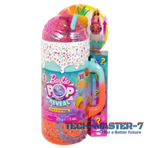 Lalka Barbie Pop Reveal Zestaw prezentowy Tropikalne smoothie