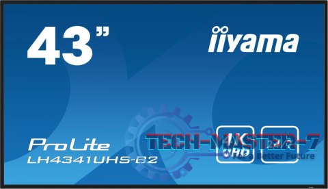 Monitor ProLite LH4341UHS-B2 42.5 cala 24/7,500cd,4K,IPS,3xHDMI