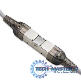 Wtyk RJ45 beznarzędziowy STP | CAT6A | JACK PIN | T568B | T568A