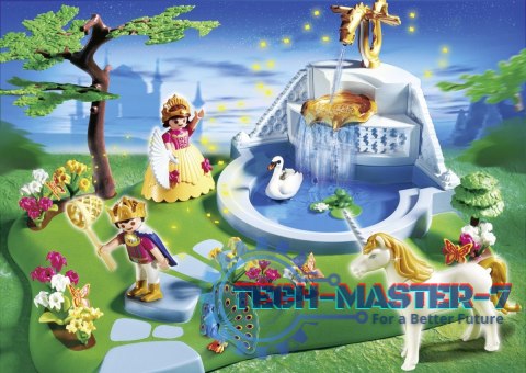 Zestaw z figurkami Princess 4137 Bajkowy ogród królewski Zestaw z figurkami Princess 4137 Bajkowy ogród królewski