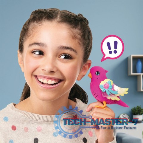 Figurka interaktywna Little Live Pets Ptaszek z klatką Figurka interaktywna Little Live Pets Ptaszek z klatką