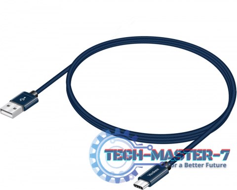 Kabel USB A 2.0 / USB C transfer danych 480Mb/s /3A Kabel USB A 2.0 / USB C transfer danych 480Mb/s /3A