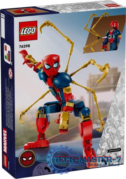 Klocki Super Heroes 76298 Figurka Iron Spider-Mana Klocki Super Heroes 76298 Figurka Iron Spider-Mana