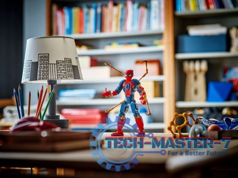 Klocki Super Heroes 76298 Figurka Iron Spider-Mana Klocki Super Heroes 76298 Figurka Iron Spider-Mana