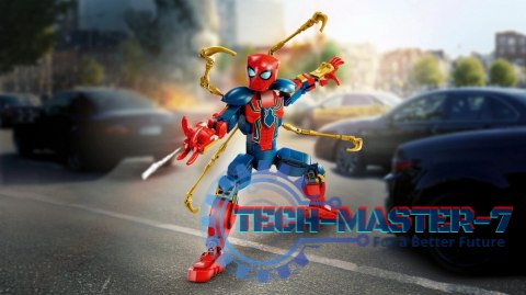 Klocki Super Heroes 76298 Figurka Iron Spider-Mana Klocki Super Heroes 76298 Figurka Iron Spider-Mana