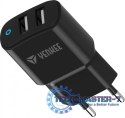 Ładowarka sieciowa 2 x USB A 12W 2.4A