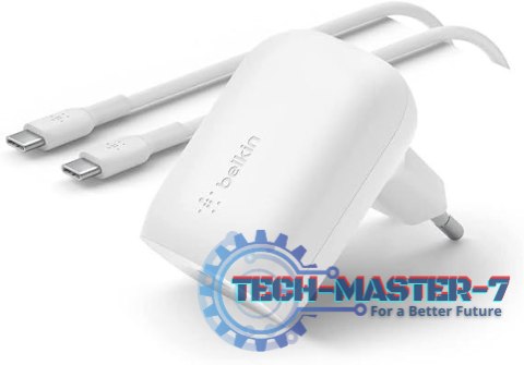 Ładowarka sieciowa BOOST CHARGE 30w USB-C PD PPS + Kabel USB-C