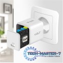 Ładowarka sieciowa USB C 35W 3A Power delivery 3.0 QC 3.0 Biała