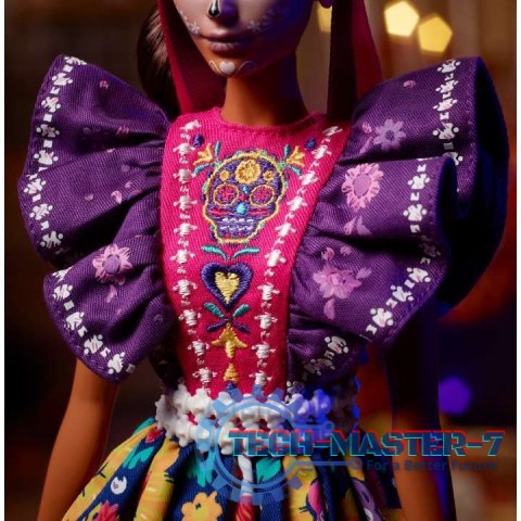 Lalka kolekcjonerska Barbie Signature Dia De Muertos 2022 Lalka kolekcjonerska Barbie Signature Dia De Muertos 2022