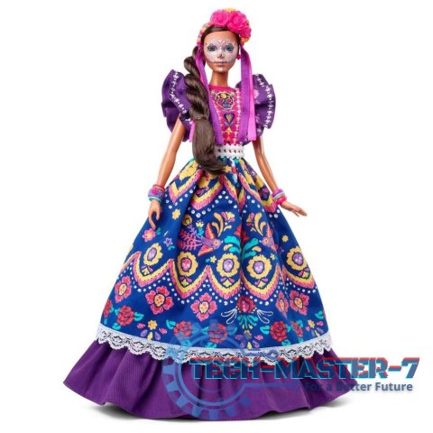 Lalka kolekcjonerska Barbie Signature Dia De Muertos 2022 Lalka kolekcjonerska Barbie Signature Dia De Muertos 2022