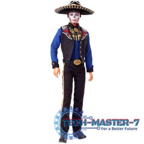 Lalka kolekcjonerska Barbie Signature Ken Dia De Muertos 2022 Lalka kolekcjonerska Barbie Signature Ken Dia De Muertos 2022