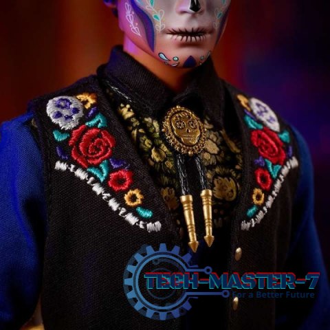 Lalka kolekcjonerska Barbie Signature Ken Dia De Muertos 2022 Lalka kolekcjonerska Barbie Signature Ken Dia De Muertos 2022