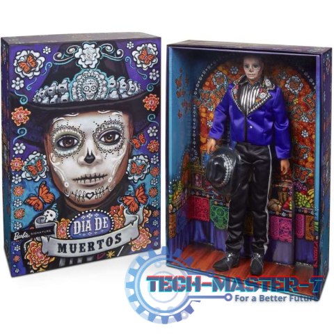 Lalka kolekcjonerska Barbie Signature Ken Dia De Muertos 2023