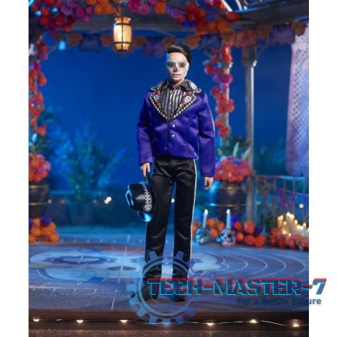 Lalka kolekcjonerska Barbie Signature Ken Dia De Muertos 2023 Lalka kolekcjonerska Barbie Signature Ken Dia De Muertos 2023