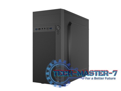 Obudowa Helix USB-C MATX Mini Tower Czarna