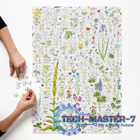Puzzle 1000 elementów Puzzlove Kwiaty polne Puzzle 1000 elementów Puzzlove Kwiaty polne