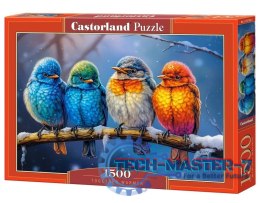Puzzle 1500 elementów Ptaszki Razem cieplej