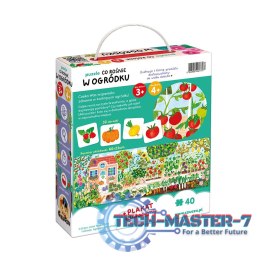 Puzzle Co rośnie w ogródku