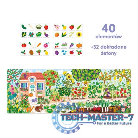 Puzzle Co rośnie w ogródku Puzzle Co rośnie w ogródku