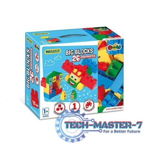 Klocki Big Blocks 26 elementów