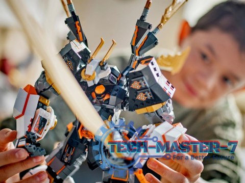 Klocki Ninjago 71821 Tytanowy smok-mech Cole'a Klocki Ninjago 71821 Tytanowy smok-mech Cole'a