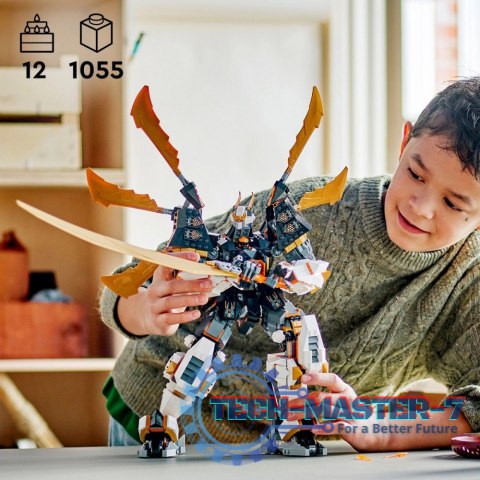 Klocki Ninjago 71821 Tytanowy smok-mech Cole'a Klocki Ninjago 71821 Tytanowy smok-mech Cole'a