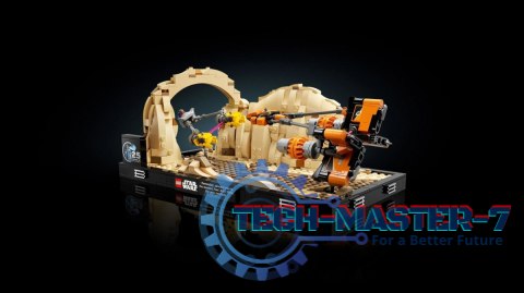 Klocki Star Wars 75380 Diorama: Wyścig ścigaczy w Mos Espa Klocki Star Wars 75380 Diorama: Wyścig ścigaczy w Mos Espa