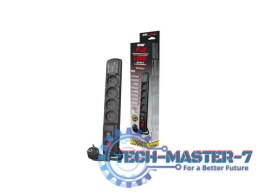 Listwa zasilająca F4 USB A+C 5M 4X 230V PD3.0 QC Czarna