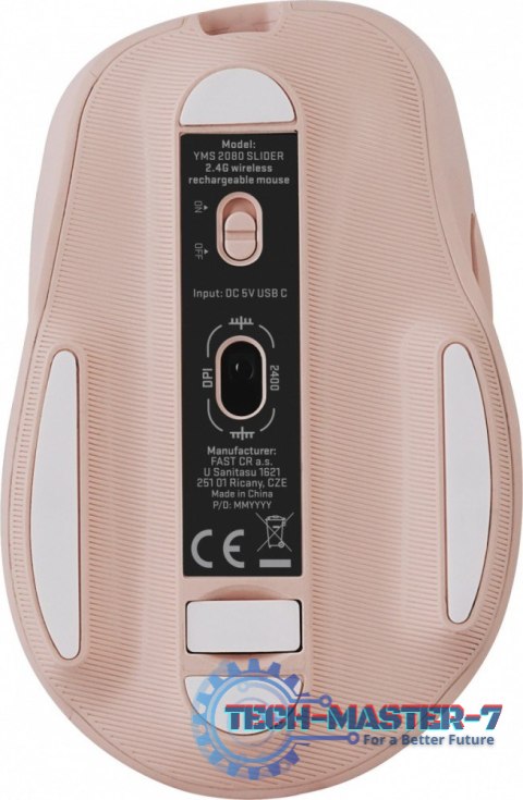 Mysz bezprzewodowa 2,4GHz akumulator 6 przycisków 2400DPI Mysz bezprzewodowa 2,4GHz akumulator 6 przycisków 2400DPI
