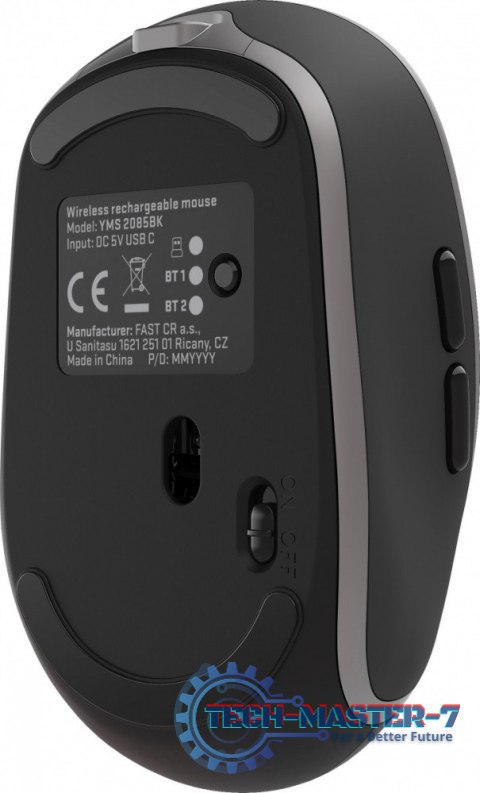 Mysz bezprzewodowa Dual WiFi+Bluetooth akumulator 5 przycisków Mysz bezprzewodowa Dual WiFi+Bluetooth akumulator 5 przycisków