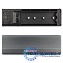 Obudowa | kieszeń na dysk SSD M.2 | SATA | NGFF | USB-C | Super speed 6Gb/s | 2TB | Szara