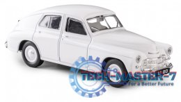 Pojazd PRL WARSZAWA M20 - Biały