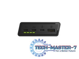 Powerbank PowerPlay 20S Czarny 20000mAh 22,5W 3x USB-C 1x USB-A