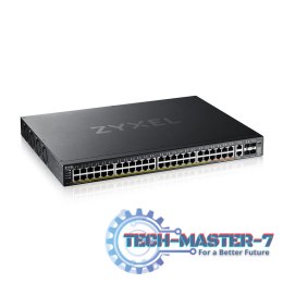 Przełącznik zarządzalny XGS2220-54HP-EU0101F L3 600W PoE, 40xPoE+/10xPoE++, 48x1G RJ45 2x10mG RJ45, 4x10G SFP+