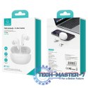 Słuchawki Bluetooth TWS 5.3 X-Don Series Dual microfon ENC fioletowe