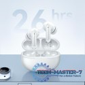 Słuchawki Bluetooth TWS 5.3 X-Don Series Dual microfon ENC fioletowe