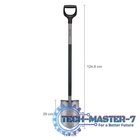 Szpadel ostry szary Ergonomic 1067511 Szpadel ostry szary Ergonomic 1067511